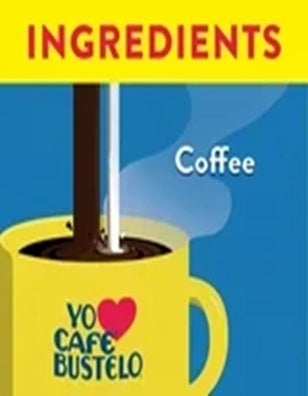CAFE BUSTELO - Espresso Style Dark Roast Ground Coffee.